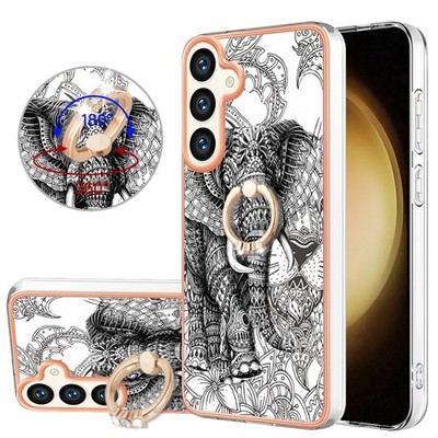 Elephant IMD Plating Case Ring Holder For Various Phone Cover Rotating Stand Hot