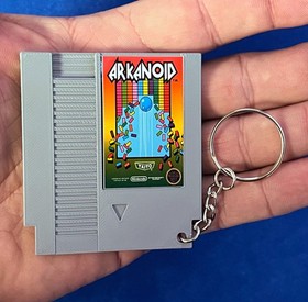 Nintendo NES Mini Cartridge - Keychain Magnet Ornament - Choose Game Title P-R