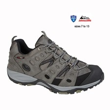 KATHMANDU Mens Waterpoof Approach Trekking Shoe GREY/BLACK sizes 6 to 13