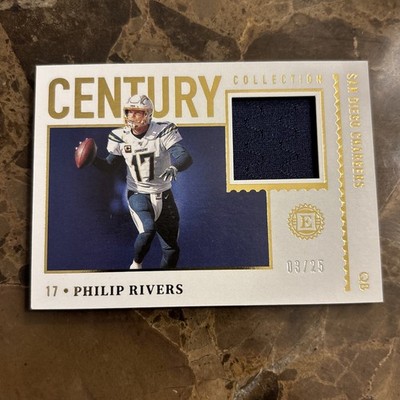 2021 Panini - Century Collection Philip Rivers  /25 Player Worn