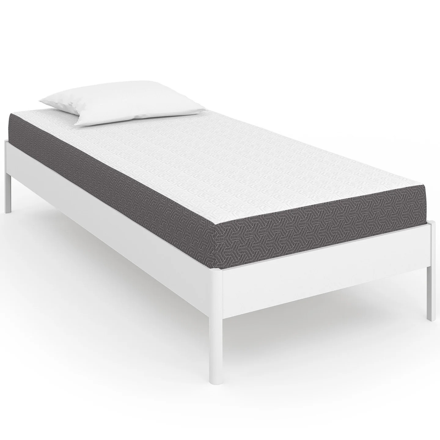 Matelas 90x190 mémoire de forme STELLA ergonomique anti mal de dos 20cm