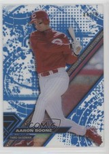 2017 Topps High Tek Pattern 1 Blue Rainbow 44/75 Aaron Boone #HT-ABO xm0