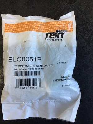 New! Volkswagen Rein Engine Coolant Temperature Sensor ELC0051P 059919501A
