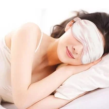 Imitation Silk Sleep Eye Mask Night Cover Eye Sleeping Mask for Women Men Rest~
