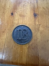 Antique Dodge Brothers Db Early 1914-1928 Round Emblem Logo 2.25