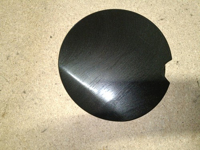 #ad renault megane mk3 2008 2014 filler cap cover in black lowes GBP 14.90