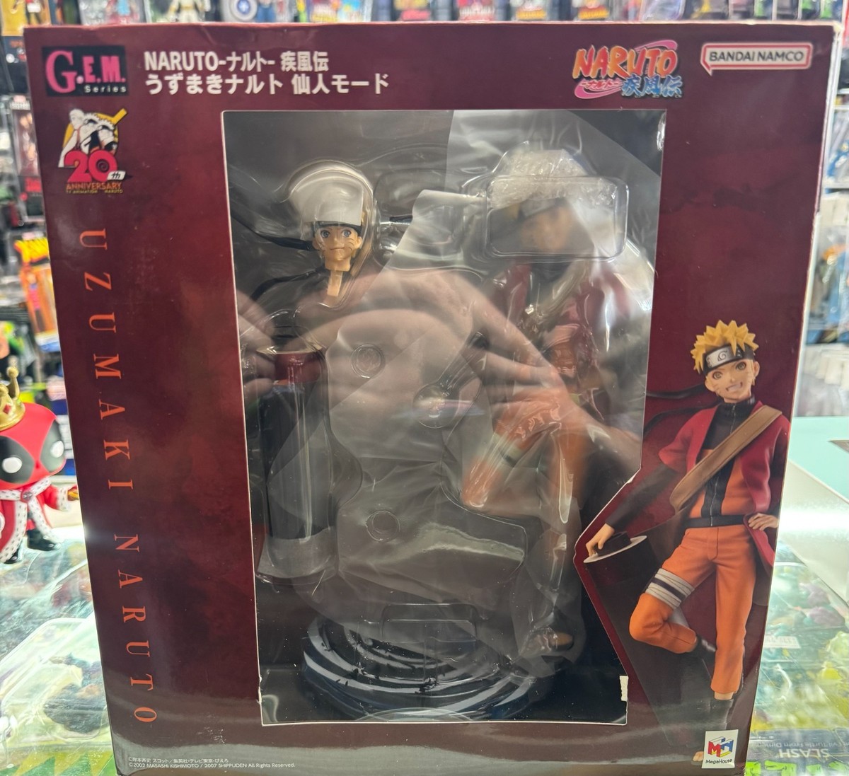 G.E.M. Series Naruto: Shippuden Sage Mode Uzumaki Naruto Figure 