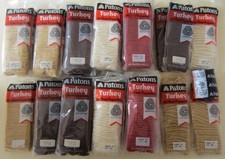 Vintage Patons Turkey for Home Rug Making Wool, 27 Unopened Packs and 6 Opened.