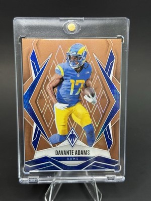Davante Adams Panini Phoenix 2025 Los Angeles Rams Bronze Hyper /50
