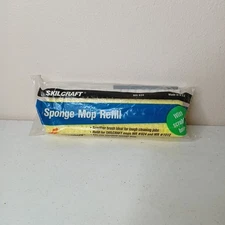 NEW SKILCRAFT Sponge Mop Refill MR934 Fits Mop MR #924 & MR #1012 