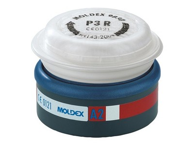 Moldex EasyLock  A2P3 R Vorgefertigter Filter (Packung Mit 2) MOL9230122