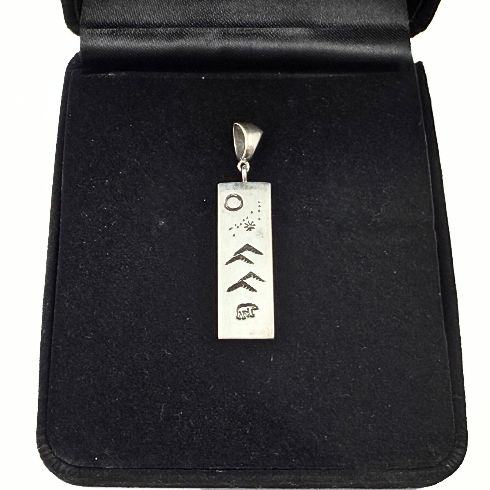 Charles Ortiz Marked Rectangular Sterling Silver … - image 5