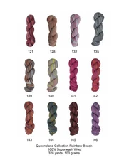 Rainbow Beach Yarn from Queensland Collection; Newest colors