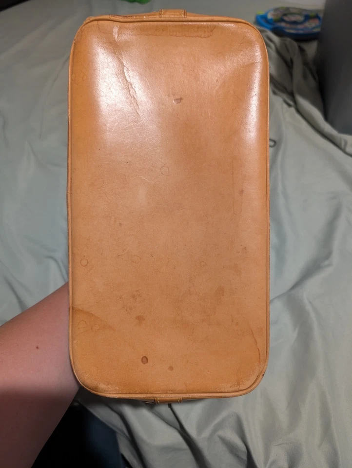 Auténtico Bolso de Mano Louis Vuitton Alma PM Marrón Lona Cuero Necesita Reparación Foto 3 de 4