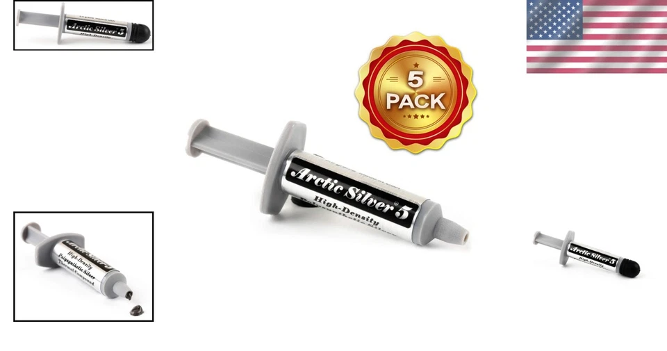 银色热化合物 3.5 克 5 件装 — 第 2/4 张图片