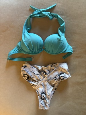 Venus Bikini / Sports Illustrated Bottom (S)  Aqua Marilyn Top (C)  EUC