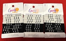 Goody Sport Ouchless Seamless Hair Elastics, 8 Count- 3 Sets Gray Black 24 Ties