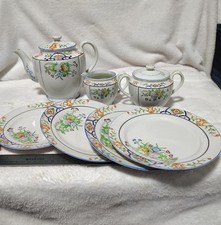 Hand painted Tea Set 7 Piece Japan