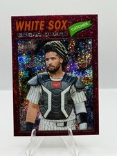 2026 Topps Heritage Burgundy Sparkle Edgar Quero White Sox