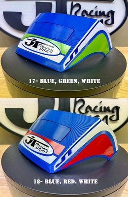JT racing USA als_1　ヘルメット　バイザー2つ　箱 JT Racing USA ALS-1 and ALS-2 Complete Helmet Visor 3D Printed