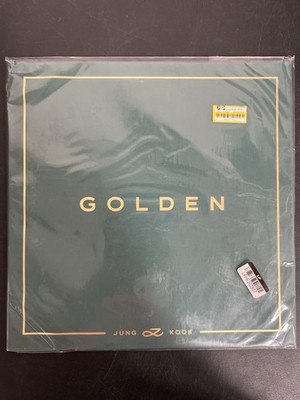 Jung Kook (BTS) - Golden LE Gold Vinyl USED NOT TESTED