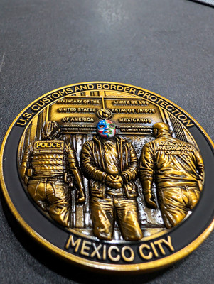 CBP/ADIC Mexico City BI-National Fugitive Operations Coin
