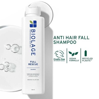 Biolage Full Rescue Anti-Bruch Shampoo reduziert Haarausfall 400 ml