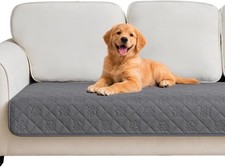 Waterproof Dog Blanket for Couch, Sofa Covers for Pets Washable Paw Print