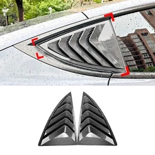 Fit Tesla Model Y 2020-2026 Rear Side Window Louvers Cover Shades Blinds