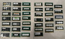 Lot (39) Mixed Brands/Mixed Speeds  Laptop SODIMM Memory
