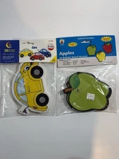 Classroom Apple and School Bus Cut-Outs Carson Dellosa & Creative Teaching Press
