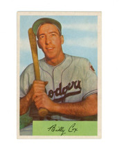1954 Bowman Billy Cox