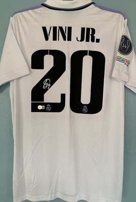 Vinicius Junior Signed Autographed Real Madrid 2022/23 Jersey