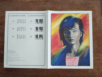 SHEET MUSIC AND LYRICS EMOTIONS IN MUSIC AMERICA NANNINI