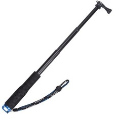 11.25-37 inch Selfie Stick Extendable Monopod Pole Waterproof Aluminum Black
