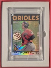 Jersey Fusion, Ryan Mountcastle, Game Used Ball Star Fusion /44, Orioles