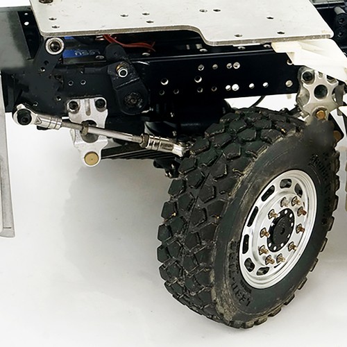 Aluminum Steering Servo Upgraded Part for LESU 1/14 6x6 6x4 4x4 RC Tractor Truck - Picture 6 of 7