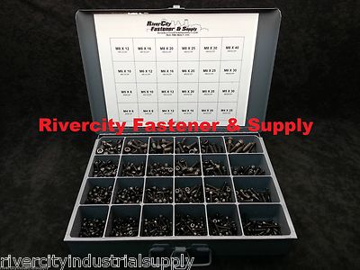 Metric Hex Socket Drive / Allen Head Cap Screw /  Bolt Assortment / Kit 1250pcs