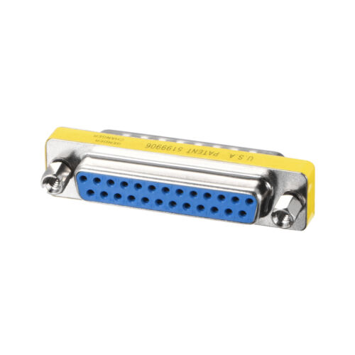 DB25 VGA Gender Changer 25 Pin Female to Male for Serial Applications Blue - Afbeelding 1 van 3