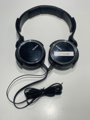 SONY MDR-XB600 Extra Bass Foldable Wired Stereo On-ear Headphones NO SOUND  UK