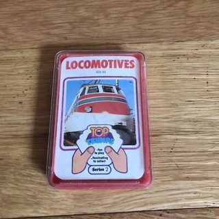 Vintage 1970’s Top Trumps locomotives collectors card game