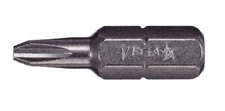 (QTY 100) Vega Tools #2 Phillips Insert Driver Bit 125P2R 1/4 in-Hex Shank