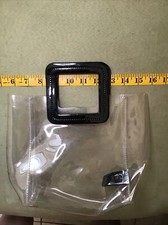 Staud MINI SHIRLEY Clear Handbag ,  Small Tot...