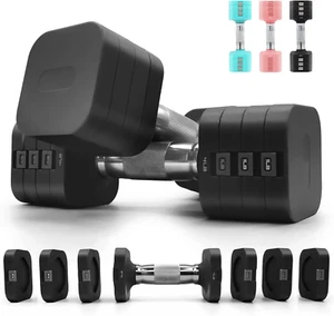Ajustable 4-in-1 Set pour gymnastique à domicile - 4 à 10 lbs, poignée antidérapante