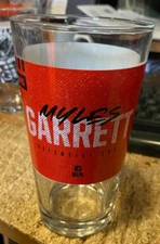 MYLES GARRETT-----CLEVELAND BROWNS---BUFFALO WILD WINGS ----2019 PINT GLASS