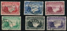 RHODESIA SG94/9 1905 VICTORIA FALLS BRIDGE SET USED (d)