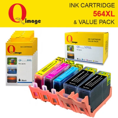 Q-Image non-OEM Ink for HP 564XL 4-ink All-in-One Deskjet, Officejet, Photosmart - image 1 of 4