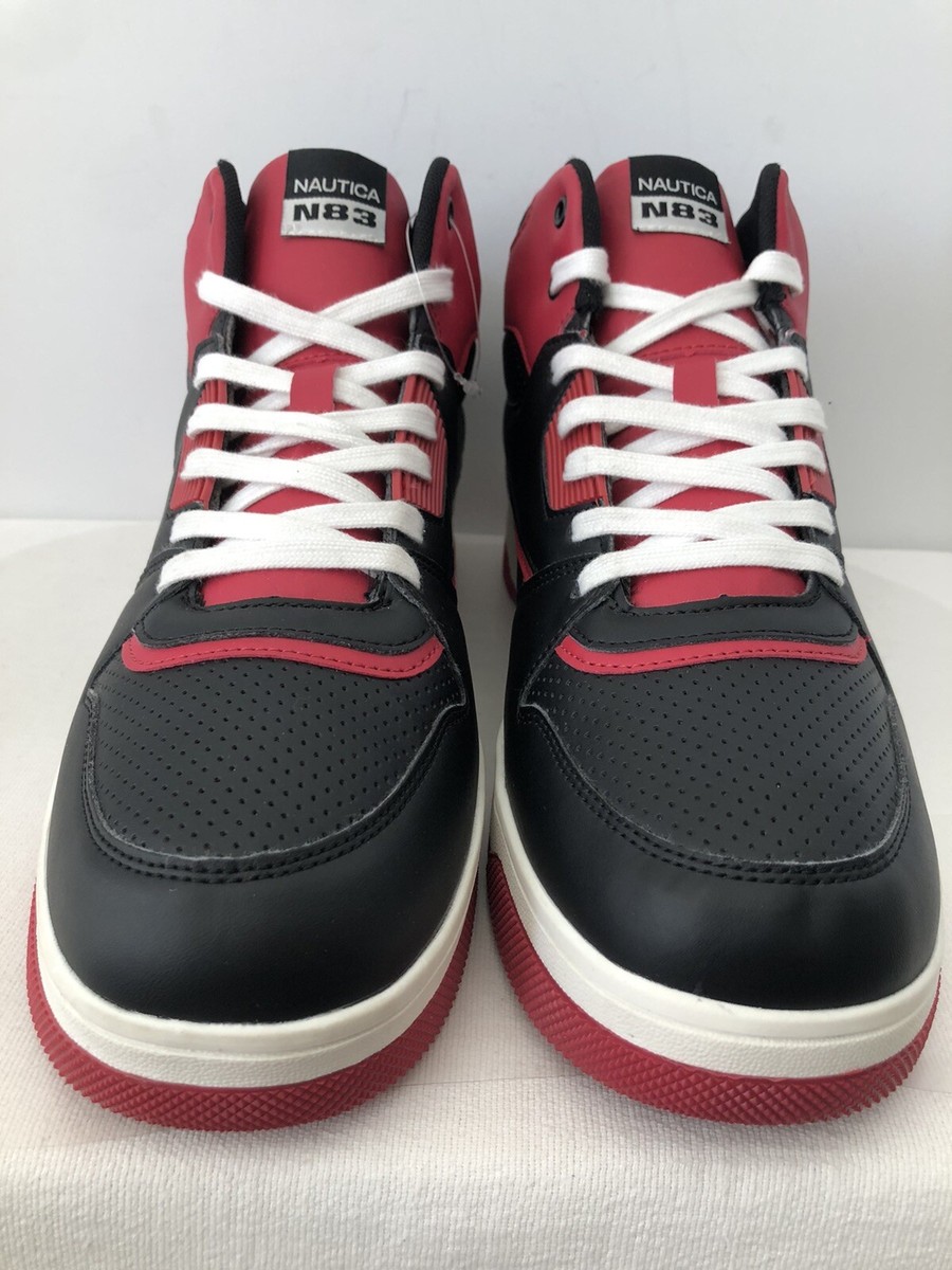 Nautica Men's Fashion Sneakers Lace-Up Trainers Basketball Walking
