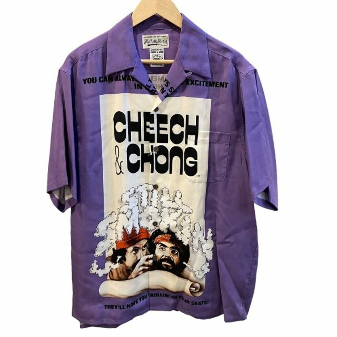Wakoma Maria WACKO Hawaiian Shirt Steel Smokin 22SS Used STILL SMOKIN Design