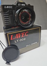Lavec LT-002 35mm Camera With Original Box Lens Cover Taiwan EUC